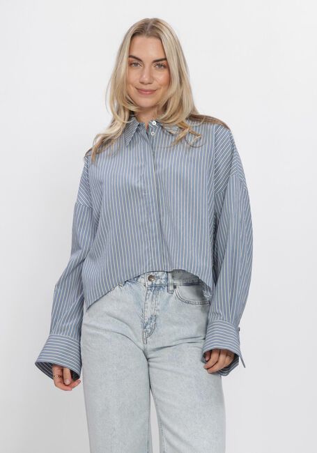 DRYKORN OSHIA STRIPE BLOUSE Blouses en bleu - large