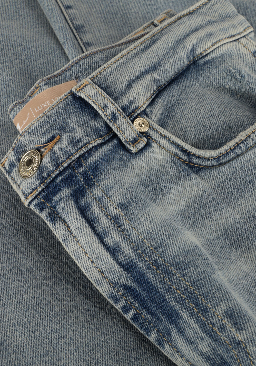 7 FOR ALL MANKIND Wide jeans LOTTA LUXE VINTGAGE SUNDAY Bleu clair - large