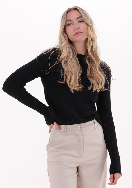 Y.A.S. Pull YASALVA LS O-NECK KNIT PULLOVER en noir - large