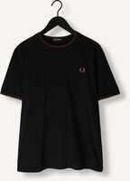 FRED PERRY T-shirt TWIN TIPPED T-SHIRT en noir FRED PERRY T-shirt TWIN TIPPED T-SHIRT en noir - medium