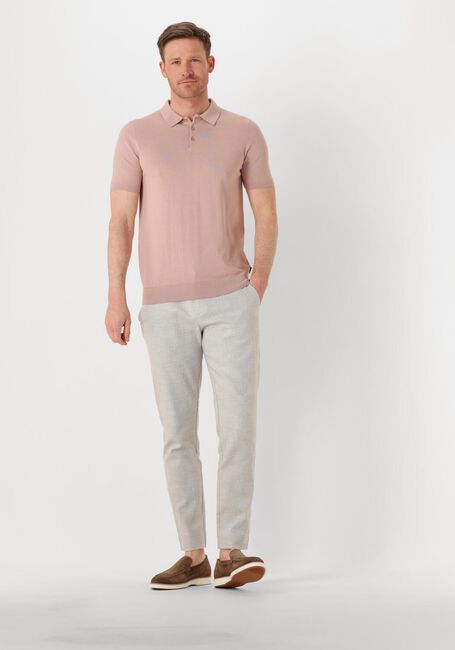 SAINT STEVE Polo CHRIS Rose clair - large