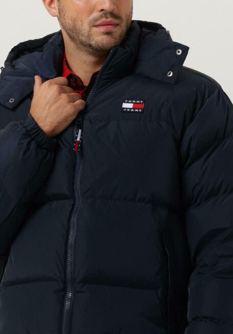 Donkerblauwe TOMMY JEANS Gewatteerde jas TJM ALASKA PUFFER - large