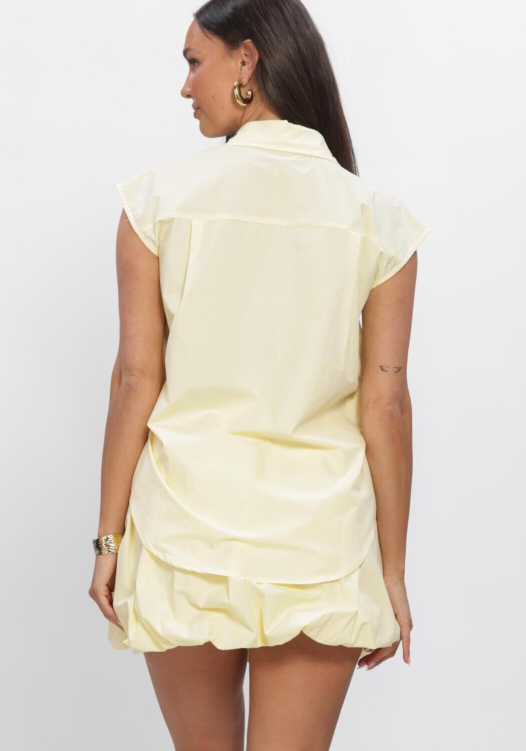 YDENCE BLOUSE SABRINA Blouses en jaune - large