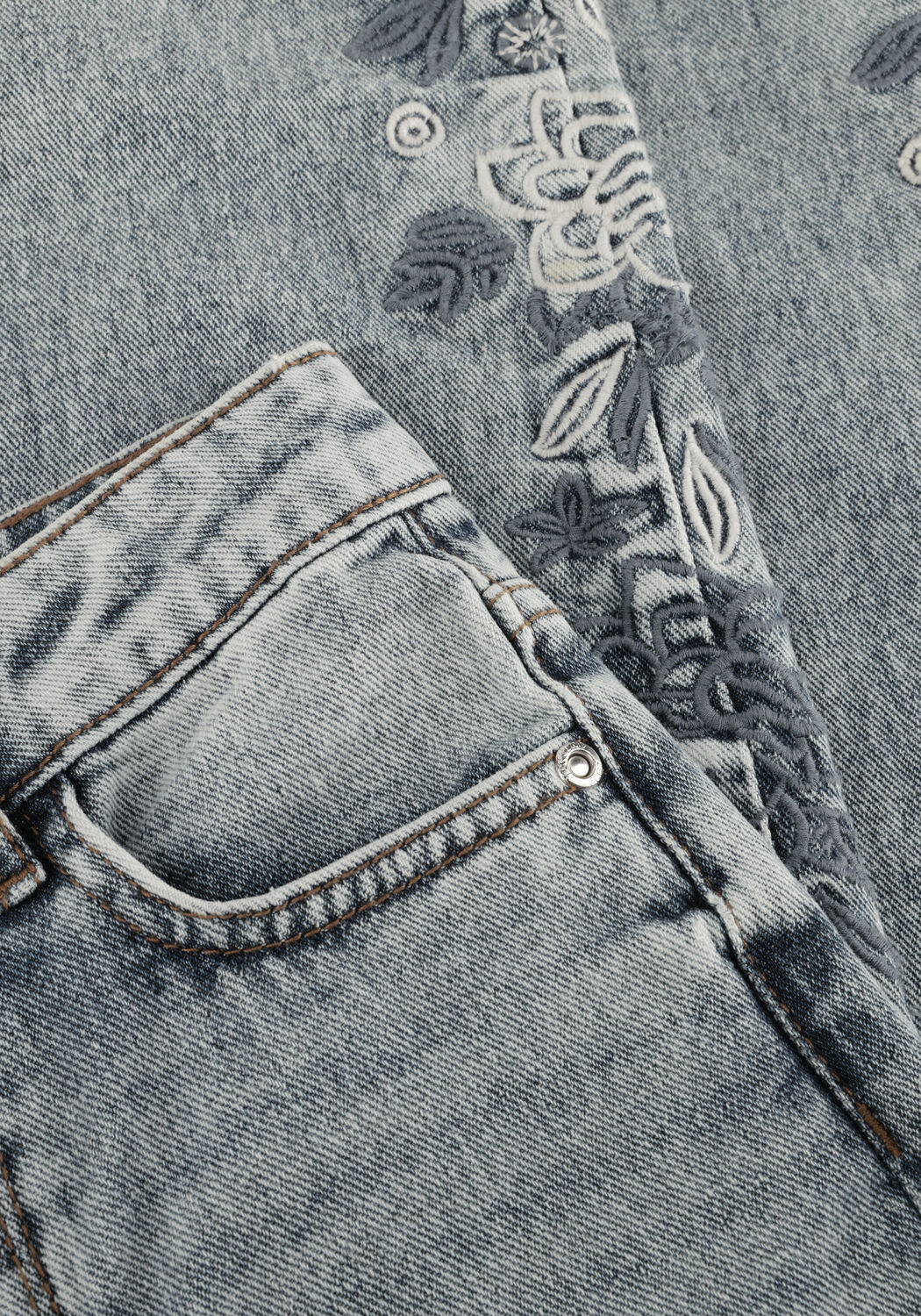 Lichtblauwe VINGINO Wide jeans CATO SPECIAL - large