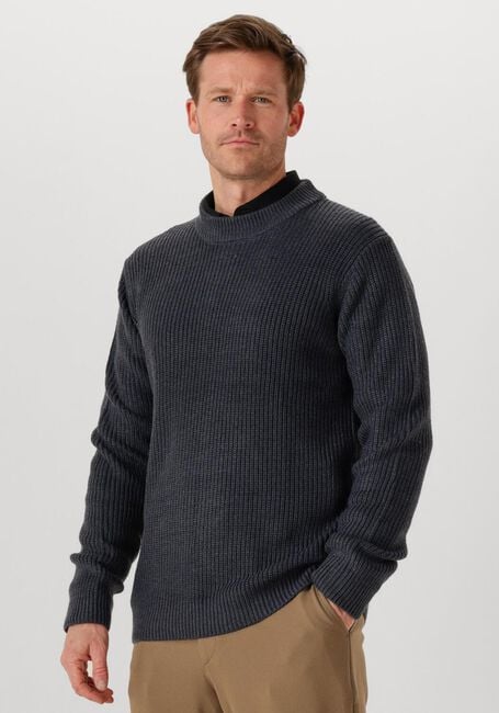 DSTREZZED Pull CREW RIBKNIT Gris foncé - large