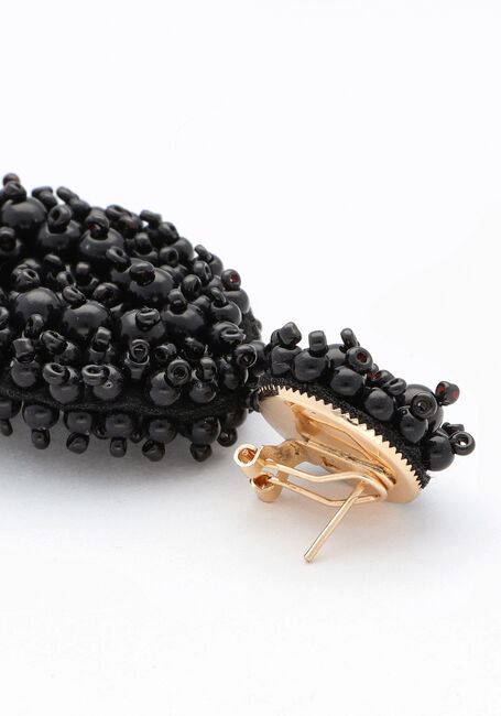 NOTRE-V Boucles d'oreilles EARRING BEADS en noir - large