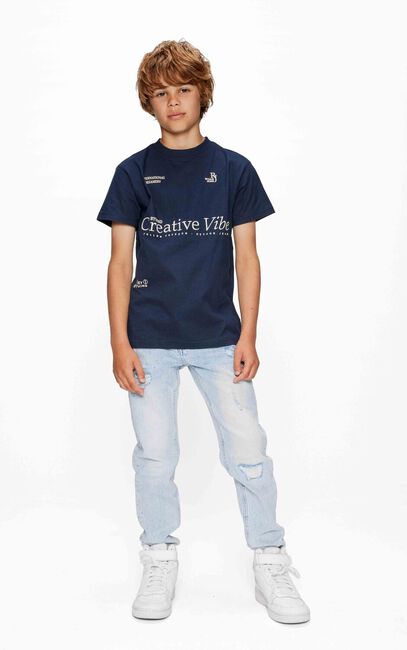 RETOUR T-shirt RANDY Bleu foncé - large