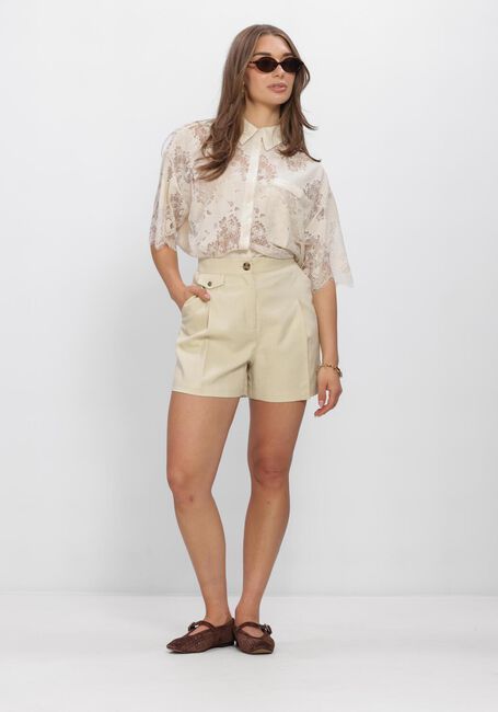 EDITED Pantalon courts SISSY SHORTS en beige - large