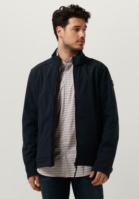 Donkerblauwe VANGUARD Jack SHORT JACKET SUMMER SOFT-SHELL CHAINBRAKE - large