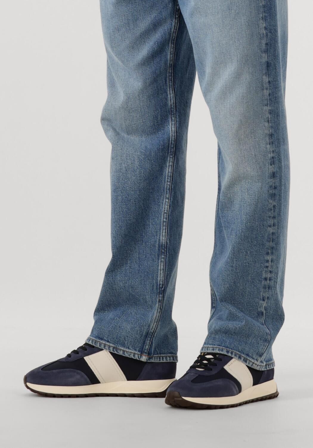 NUBIKK Baskets basses GLEN HENDRIX en bleu - large