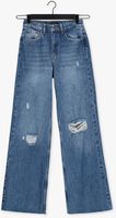 COLOURFUL REBEL Wide jeans GAIA HIGH RISE WIDE LEG DENIM PANTS en bleu