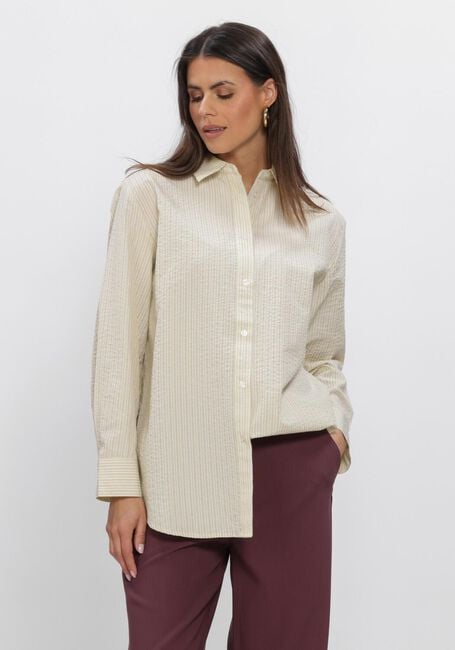 MODSTR&Ouml;M VIGGEMD STRIPE SHIRT Blouses en jaune - large