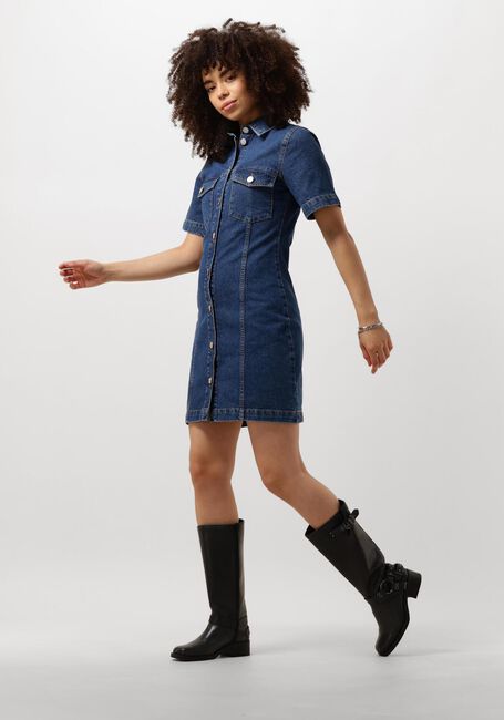 ENVII Mini robe ENACE SS DRESS 6863 Bleu foncé - large