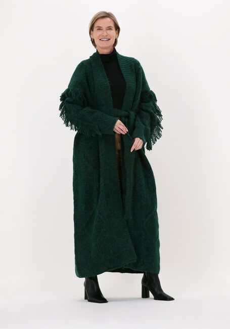 SILVIAN HEACH Gilet LONG CARDIGAN CLEVELAND Vert foncé - large