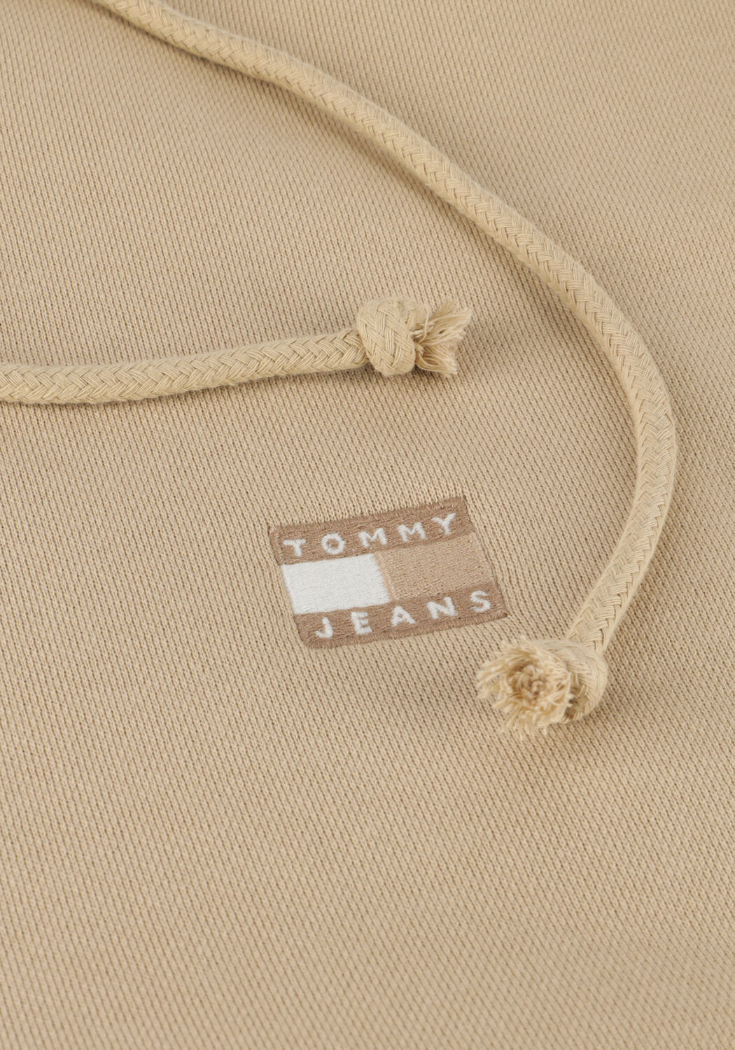 TOMMY JEANS Chandail TJM REG BADGE HOODIE EXT en beige - large