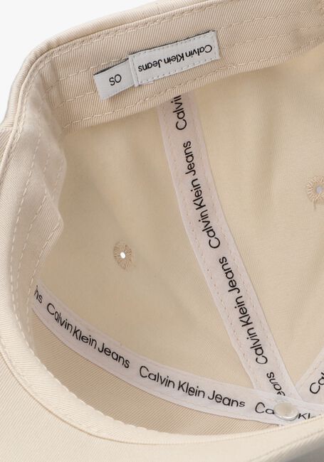 CALVIN KLEIN HIGH VISUAL CAP Casquette en beige - large