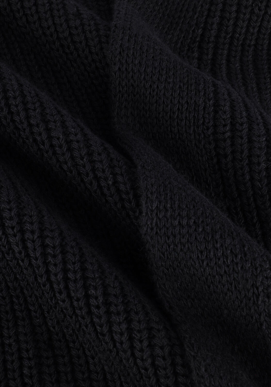 SIMPLE Gilet ROSEY KNIT-ECO-COT-22-3 en noir - large