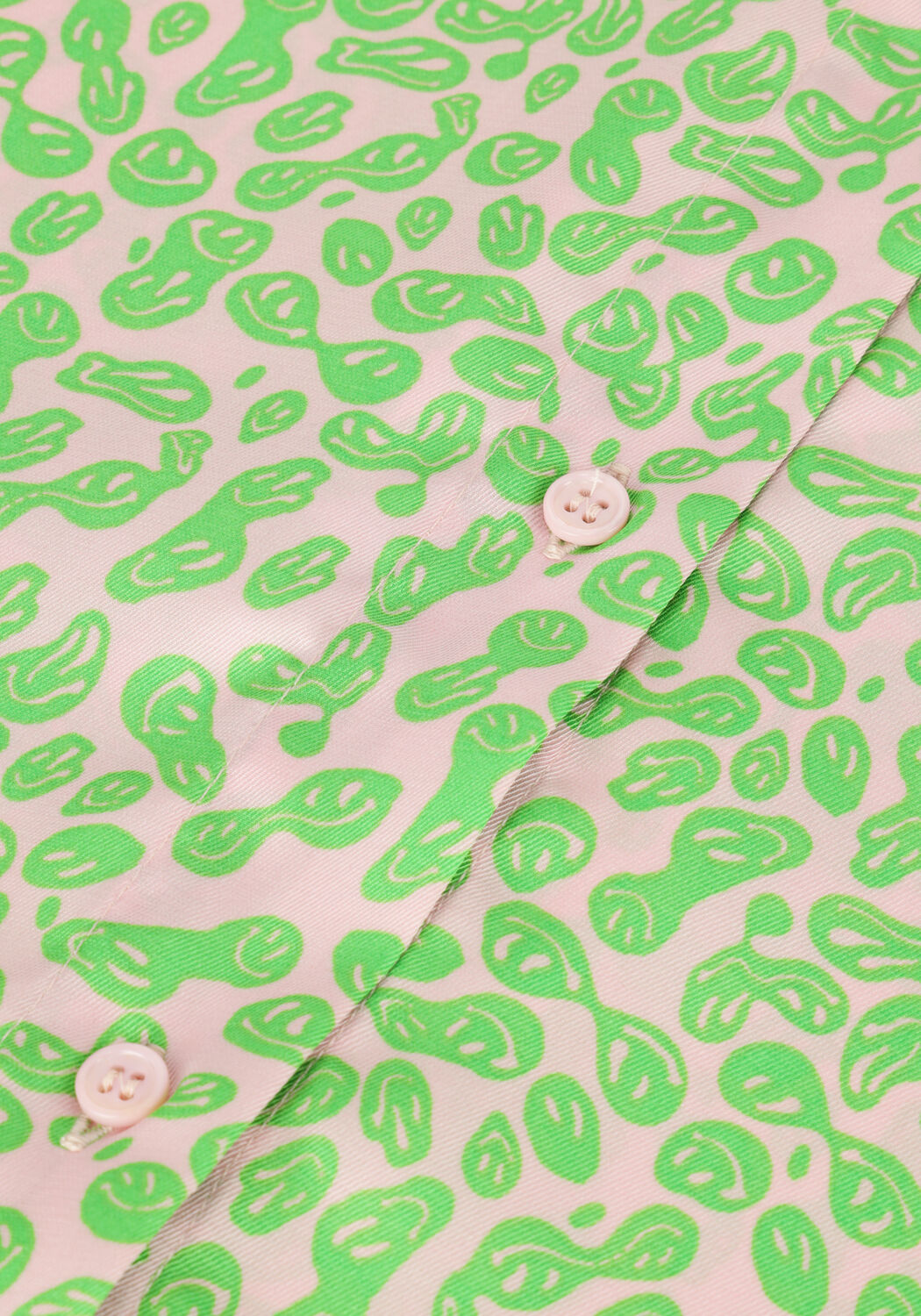 Groene MODSTR&Ouml;M  CLARKE PRINT SHIRT - large