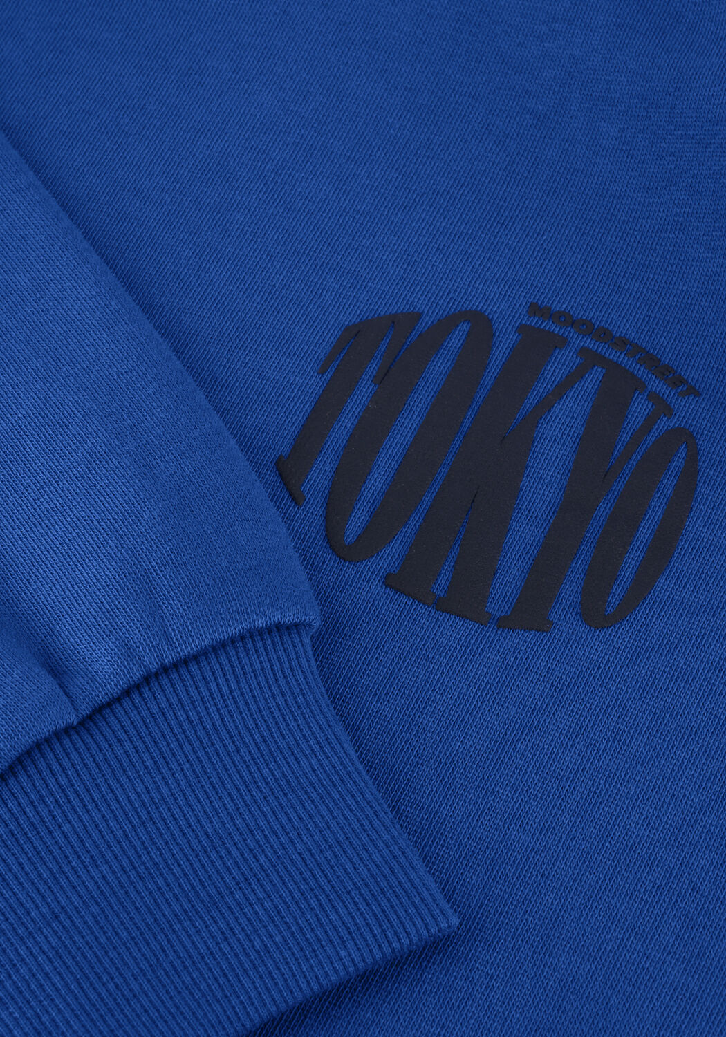 Blauwe MOODSTREET Trui SIMON MOUNT FUJI SWEATER - large