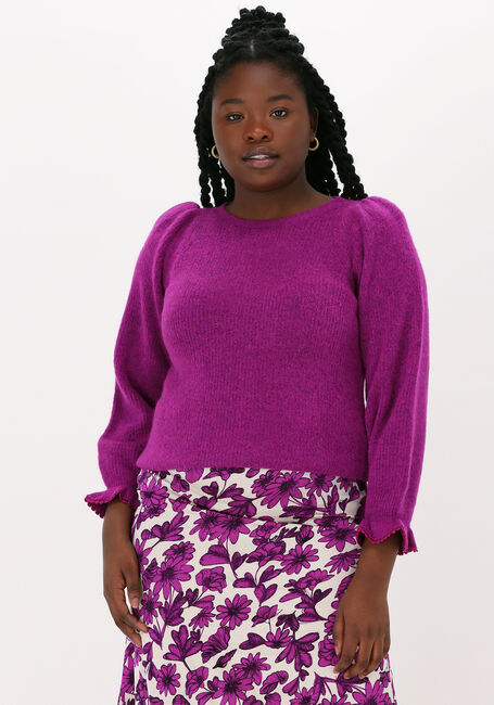 FABIENNE CHAPOT Pull SALLY FRILL PULLOVER en violet - large