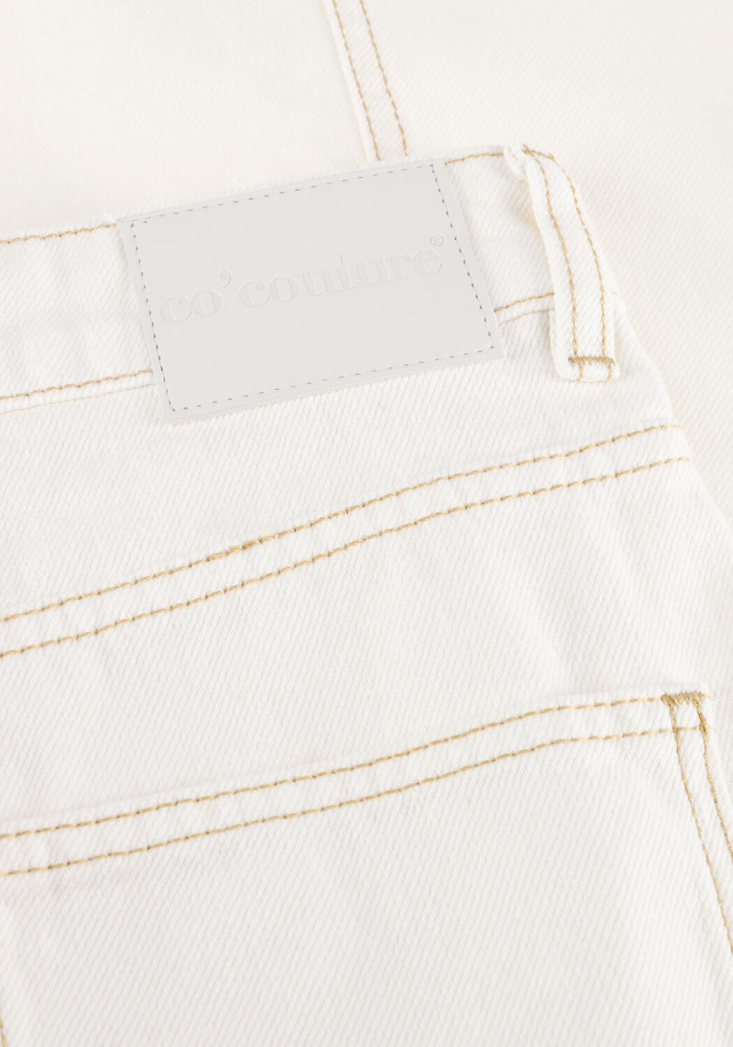 CO'COUTURE BERNETTACC LL PANT Pantalons en beige - large