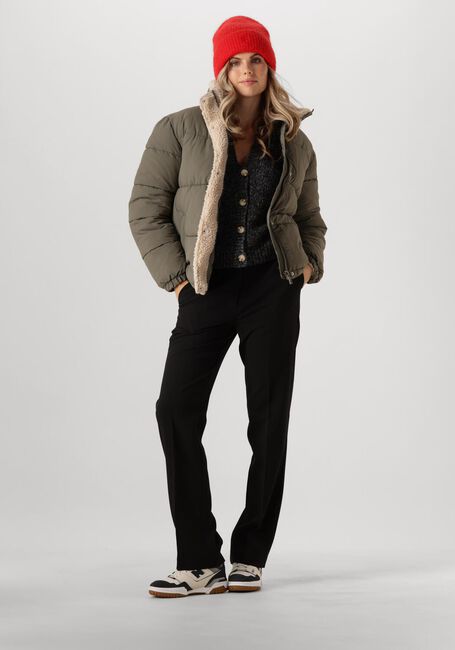 Zwarte ANOTHER LABEL Vest CHARLOTTE KNITTED CARDIGAN - large