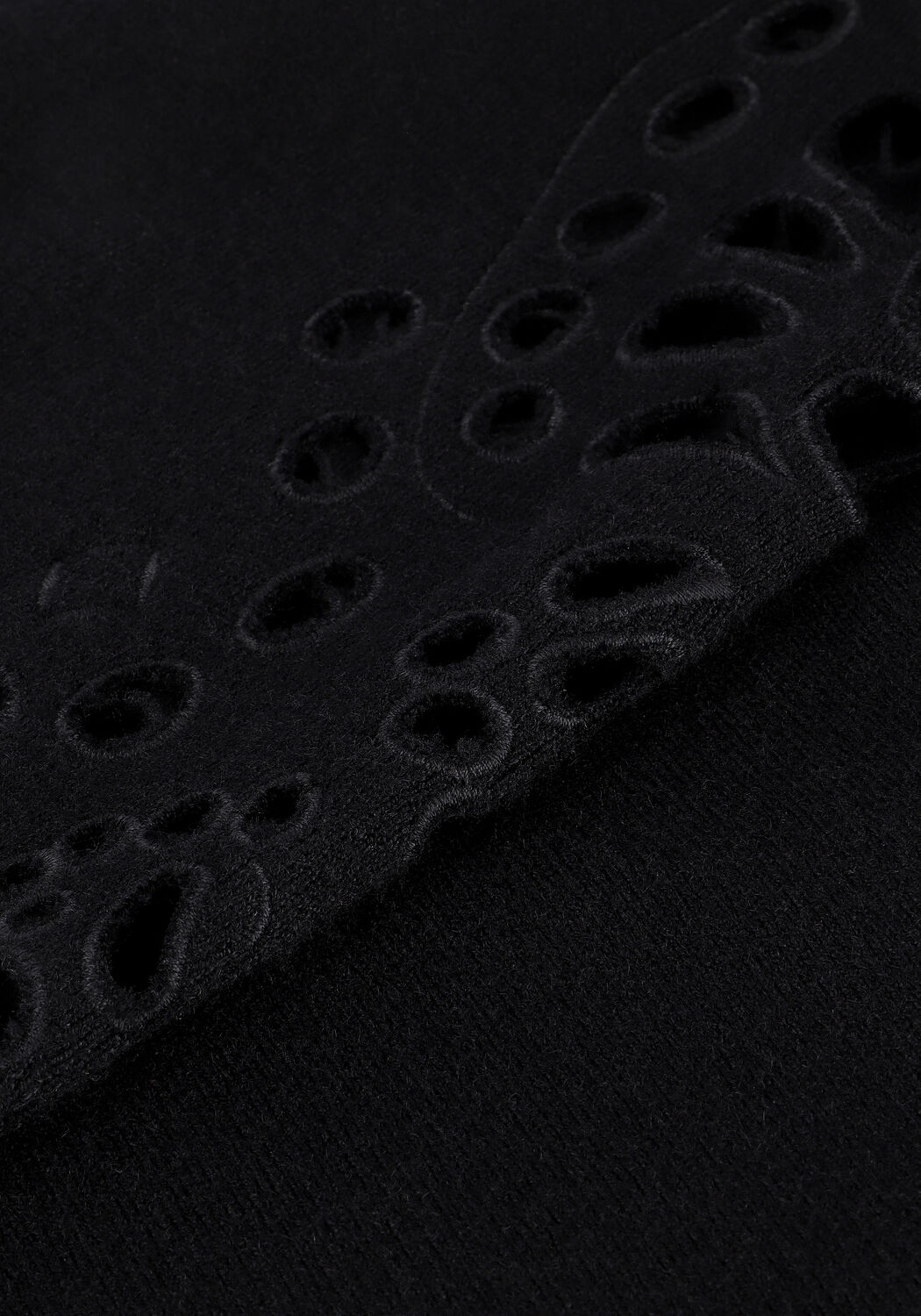 OBJECT Pull REYNARD LS KNIT PULLOVER en noir - large