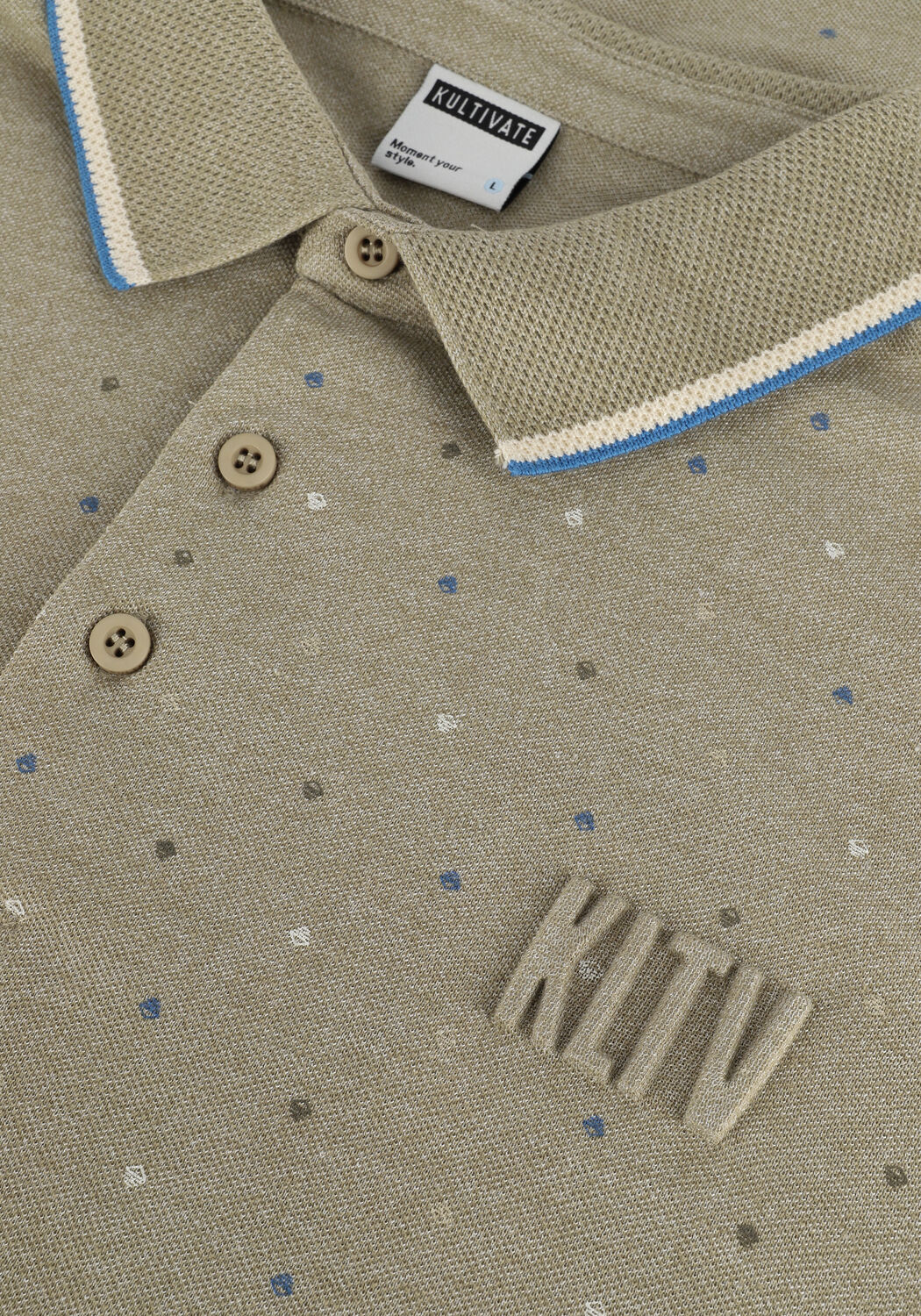 Groene KULTIVATE Polo PL GREENTHUMB - large