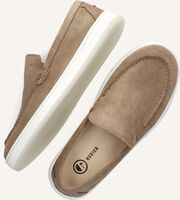 Taupe NUBIKK Instappers JIRO MIO K Taupe NUBIKK Instappers JIRO MIO K - medium