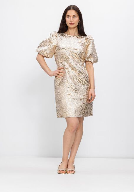 FREEBIRD Mini robe F-WV-JAQUARD-FANTASY-26-1 en or - large