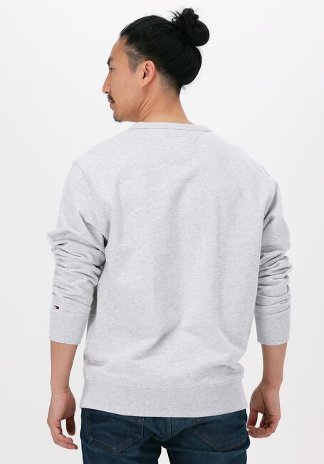 TOMMY JEANS Chandail TJM ENTRY GRAPHIC CREW Gris clair - large