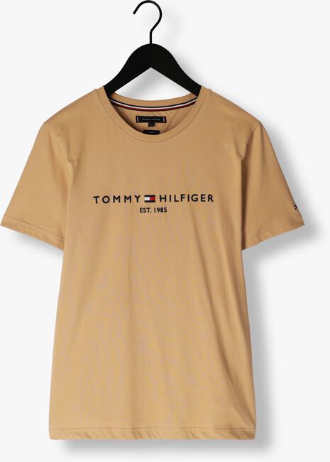 TOMMY HILFIGER T-shirt TOMMY LOGO TEE Kaki - large