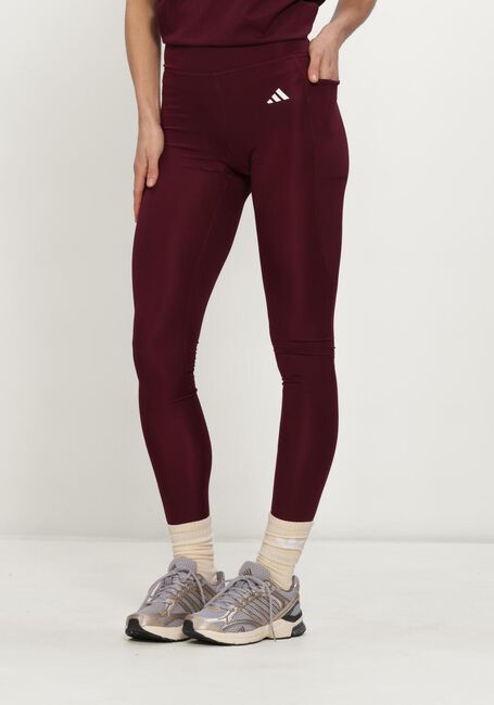 ADIDAS Leggings de sport OPT ESS ST 1/1 Bordeaux - large