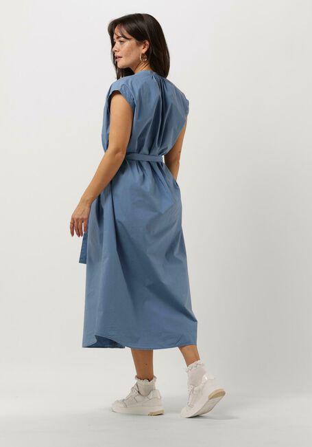 KNIT-TED Robe midi KARO Bleu clair - large