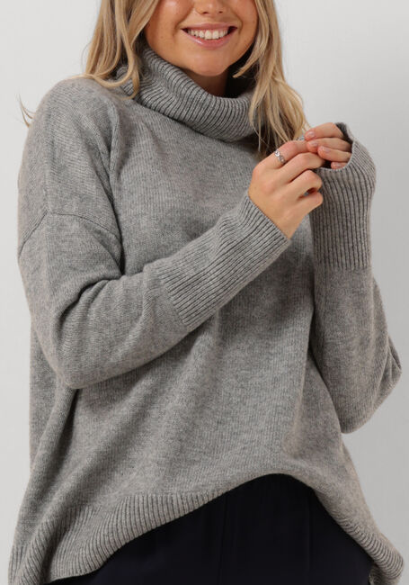 CO'COUTURE Col roulé MAJA ROLL NECK en gris - large