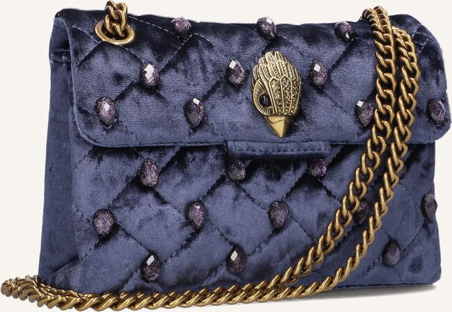 Blauwe KURT GEIGER LONDON Schoudertas MINI KENSINGTON CRYTALS Blauwe KURT GEIGER LONDON Schoudertas MINI KENSINGTON CRYTALS - large