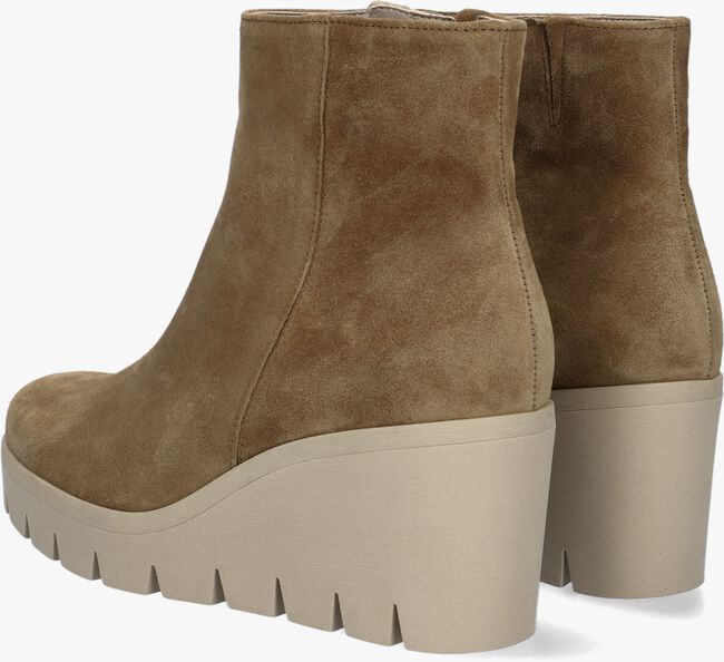 Gabor Enkellaarsjes Sleehakken Laarsjes Cognac GABOR Enkellaarsjes