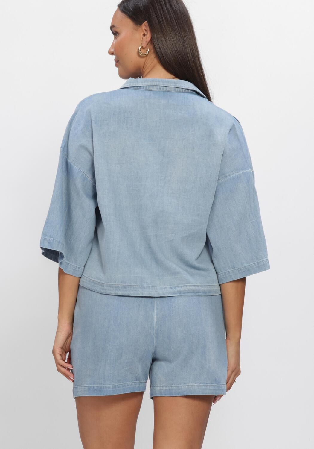 Blauwe MODSTR&Ouml;M  ALVARMD SHIRT - large