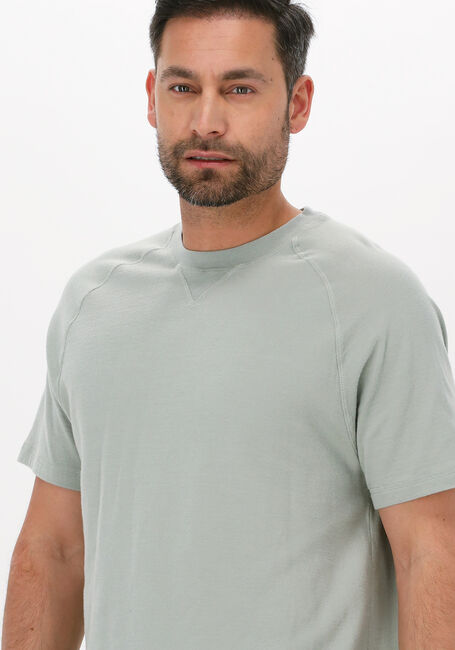 Groene DSTREZZED T-shirt CREW TEE SILKY JERSEY - large