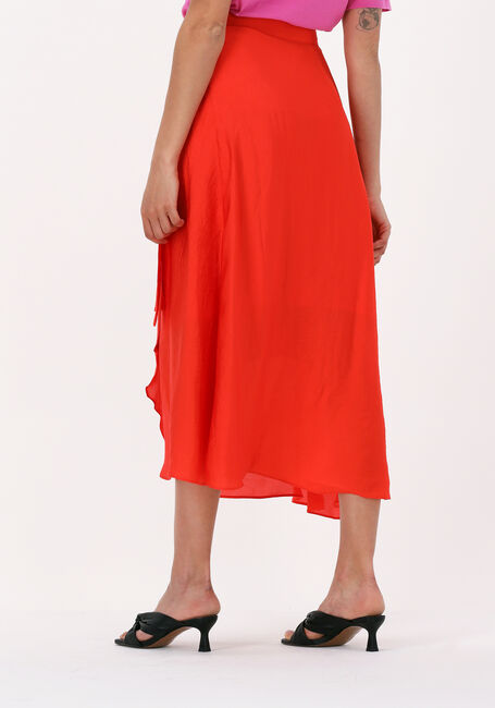 Oranje GESTUZ Midirok LUELLA WRAP SKIRT - large