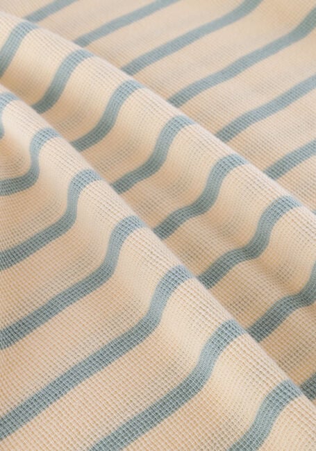 DAILY7 T-shirt OVERSIZED T-SHIRT STRIPE en beige - large