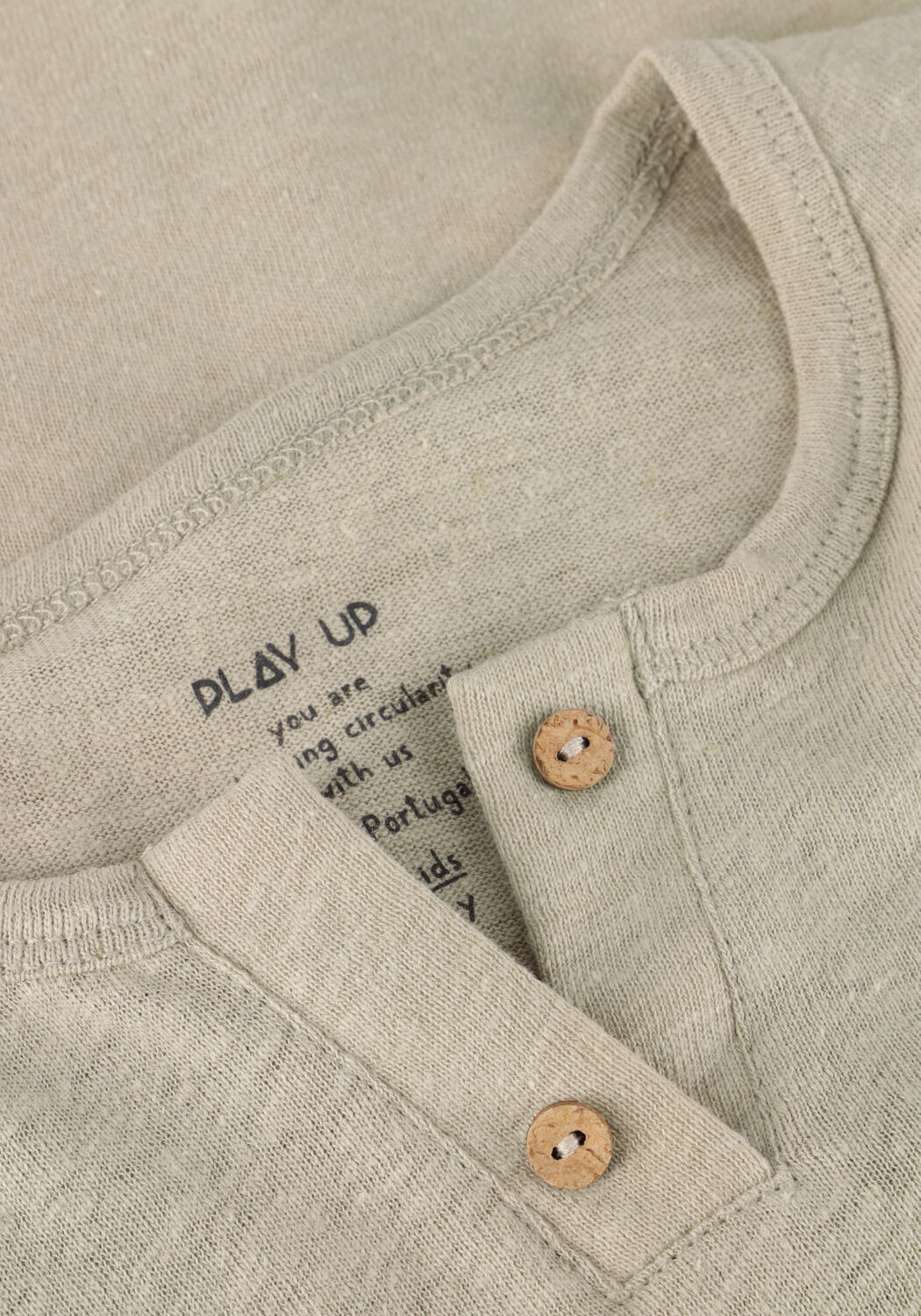 Ecru PLAY UP T-shirt JERSEY T-SHIRT 3 - large