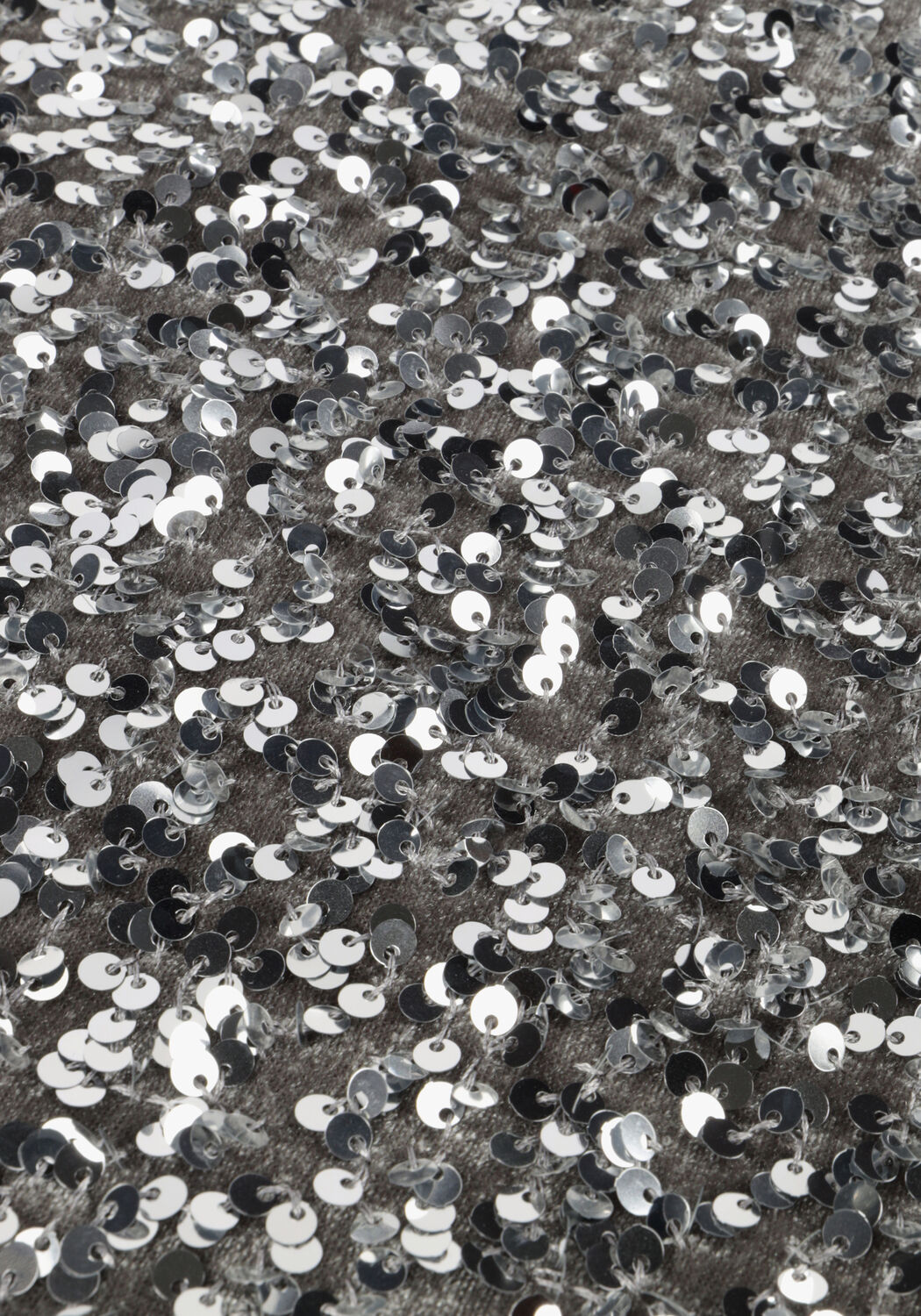 NOTRE-V Mini robe NV CELINA DRESS en argent - large