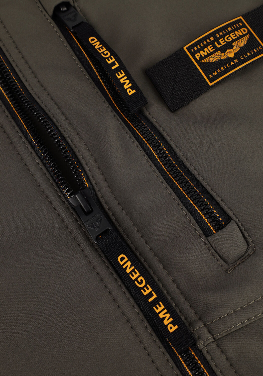 PME LEGEND Jack SEMI LONG JACKET SUCCESSOR 2.0 SOFT SHELL en gris - large