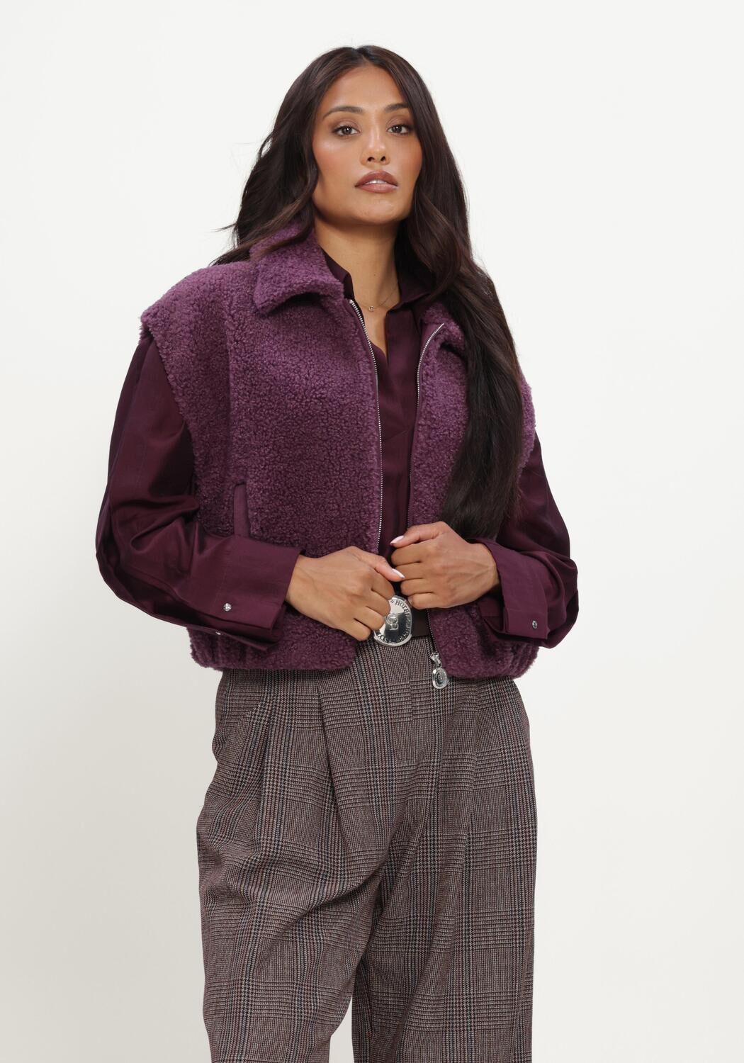 CAROLINE BISS Blazer 4436 en violet - large