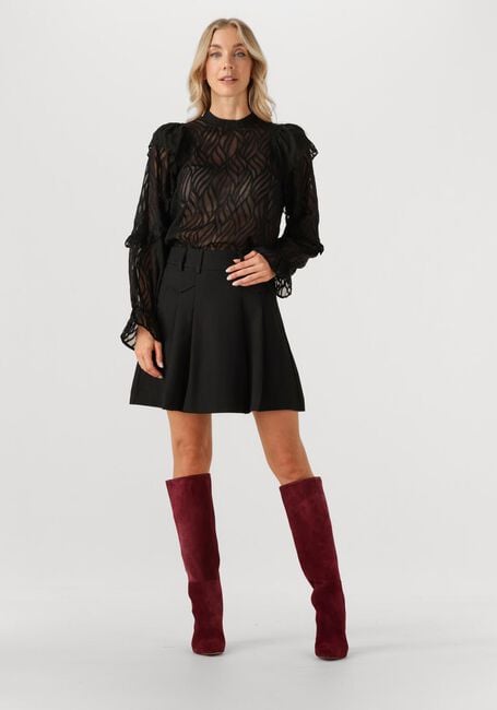 CO'COUTURE Mini-jupe LUNA POCKET PLEAT MINI SKIRT en noir - large