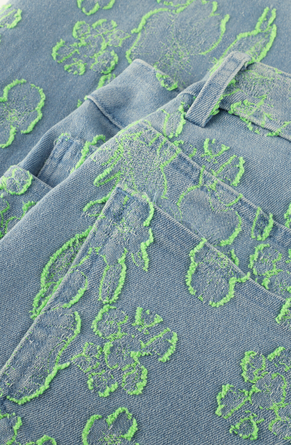 STUDIO AMAYA 261-ST2 Pantalons en vert - large