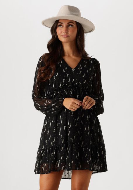 NEO NOIR Mini robe BETHIE FLOWER BRANCH DRESS en noir - large