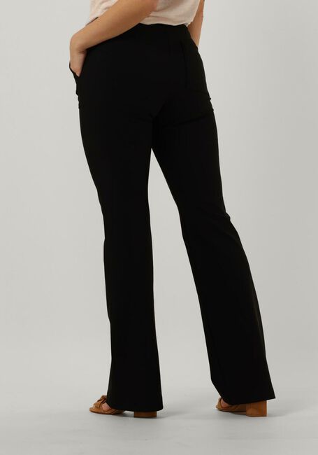 VANILIA Pantalon évasé TWILL FLARE PANT en noir - large