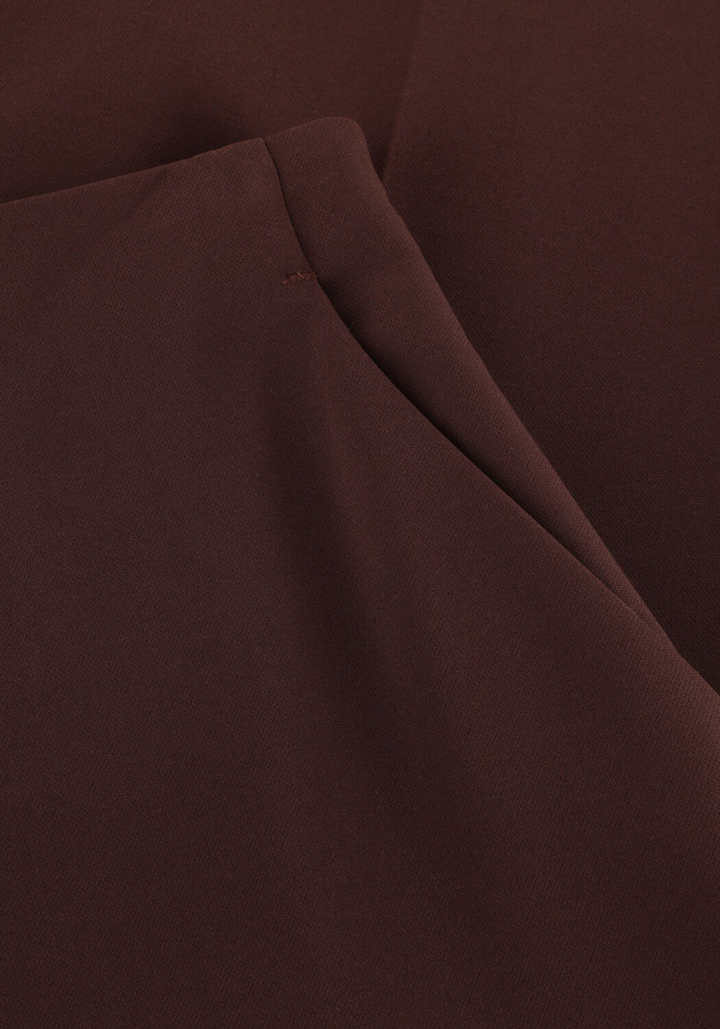 Bruine SECOND FEMALE Wijde broek FIQUE CLASSIC TROUSERS - large